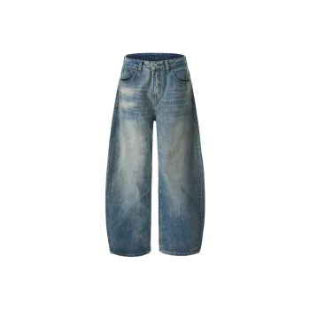 HOZZS Jeans Unisex Blue