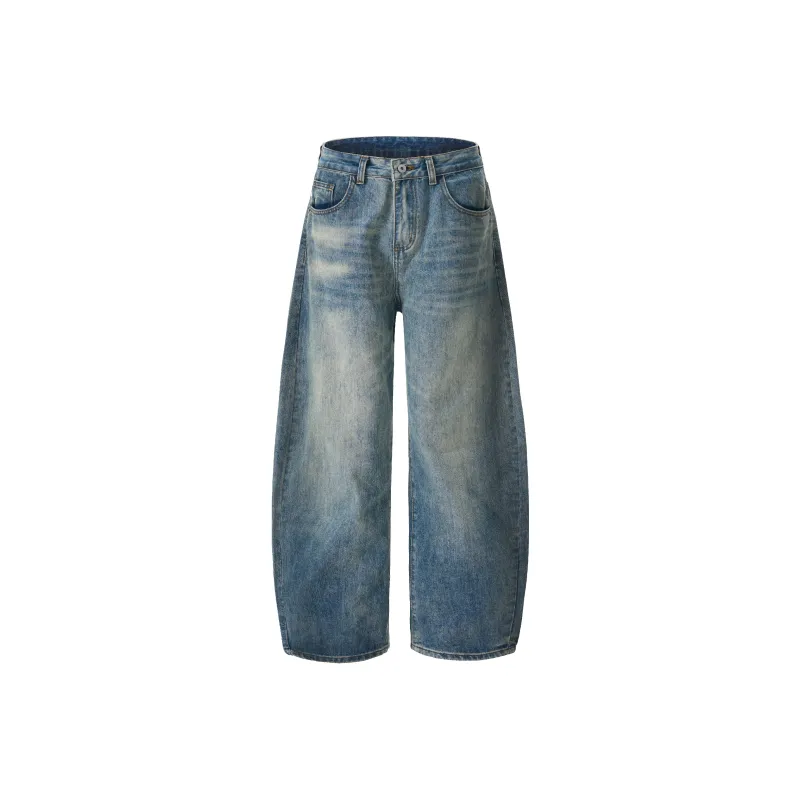 HOZZS Jeans Unisex Blue-0