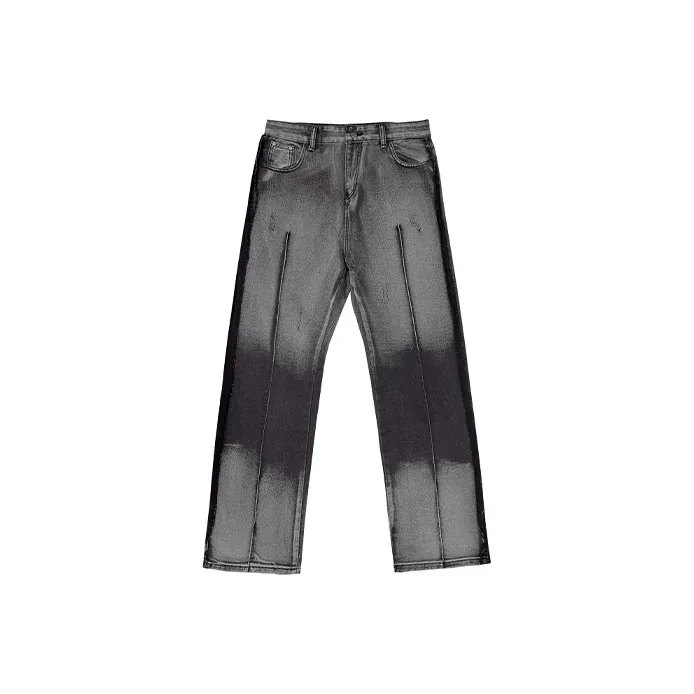 EMPTY REFERENCE x OANAVAM Jeans Unisex Black-0