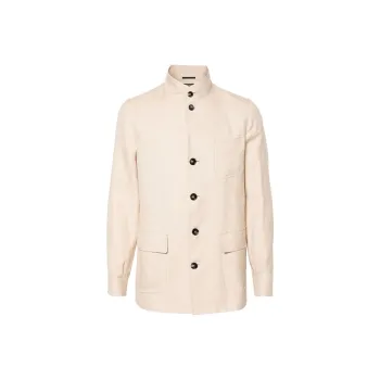 Ermenegildo Zegna Linen blend Shirt Jacket