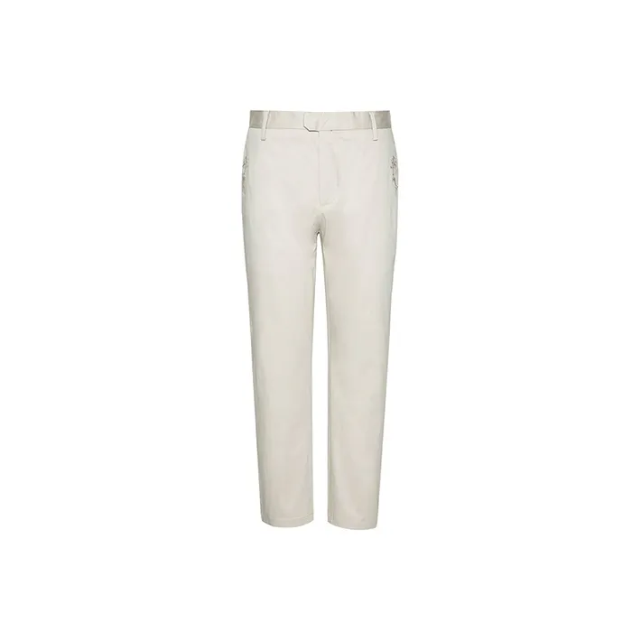 DAVID NAMAN Casual Pants Men Ecru-0