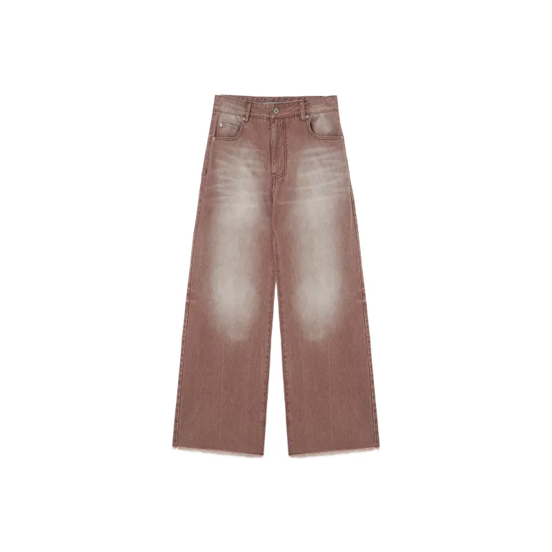 UNVESNO Jeans Unisex Pink-0