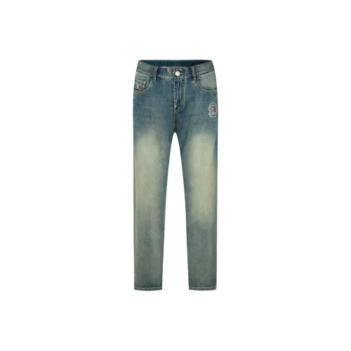 C'N'C Rhythm Party Series Jeans Men's Denim Blue
