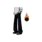 Black[Fleece-Lined and Thickened]
