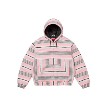 Supreme Woven Stripe Hooded Jacket