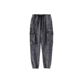 STARTER Knitted Sports Pants Unisex Dark Gray