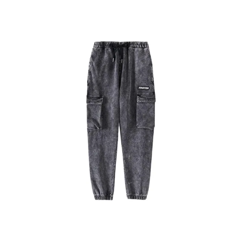 STARTER Knitted Sports Pants Unisex Dark Gray-0