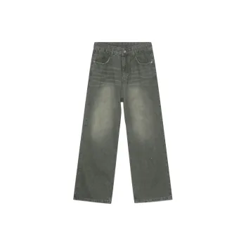 Voguo Relay Jeans Unisex Vintage Green