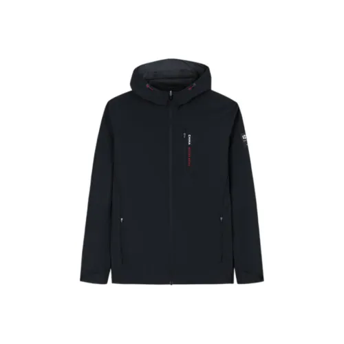 Anta Variety Training Collection Trench Coat Men's Basic Black