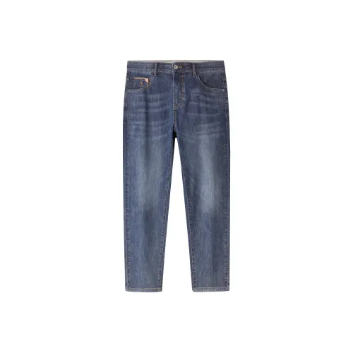 HLA Power Young Series Jeans Men Denim Blue Gradient Medium 32