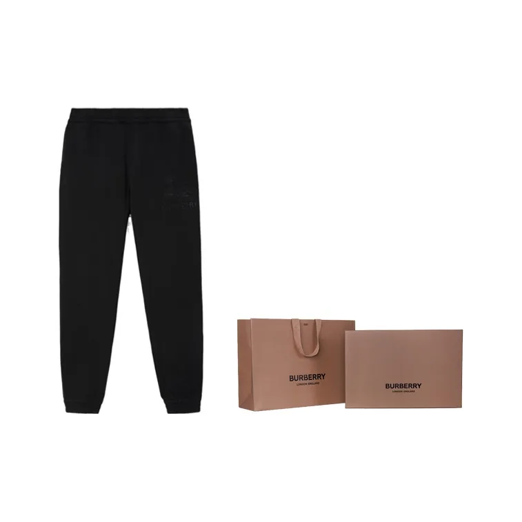 Burberry EKD Embroidered Tapered Track Pants-7