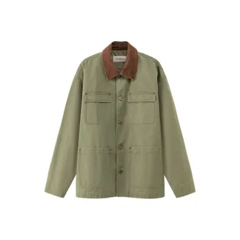 NO ONE ELSE Jackets & Coats Unisex Mustard Green