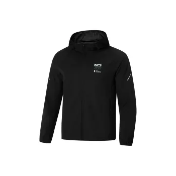 LiNing Running Collection Trench Coat Men Black