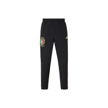 Adidas Italy Knitted Sports Pants Men's Black