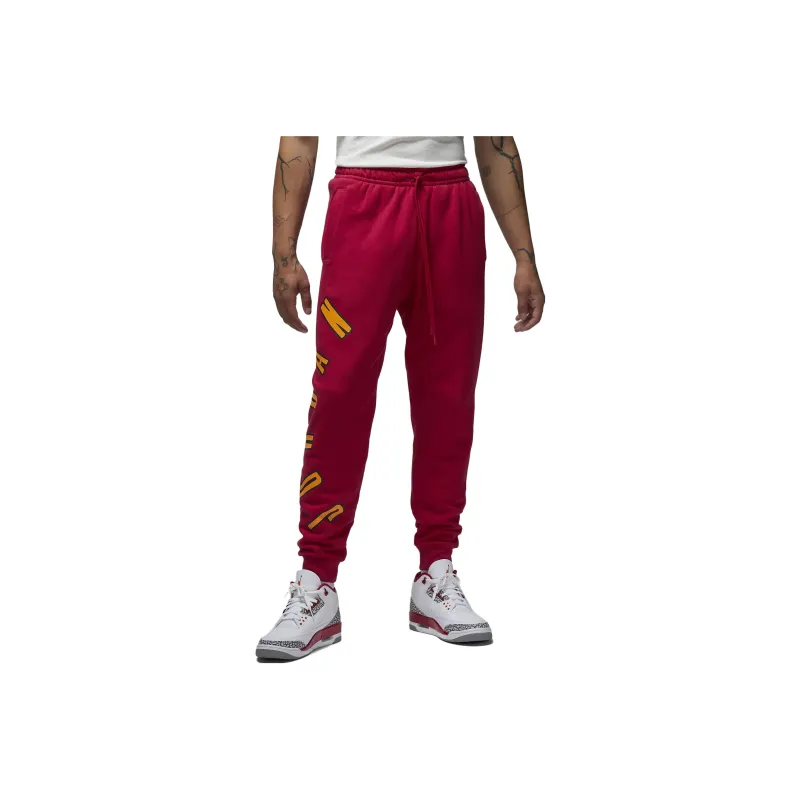 Jordan MVP Flight MVP Knitted Sports Pants Men's Red-0