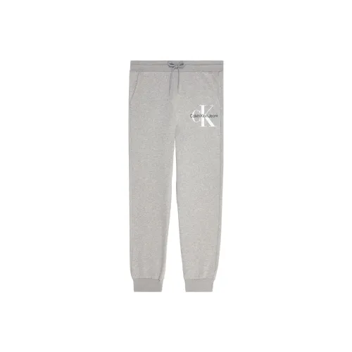 CALVIN KLEIN Knitted Sweatpants Men's Gray