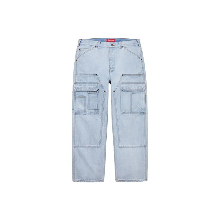 Supreme Double Knee Denim Utility Pant-4