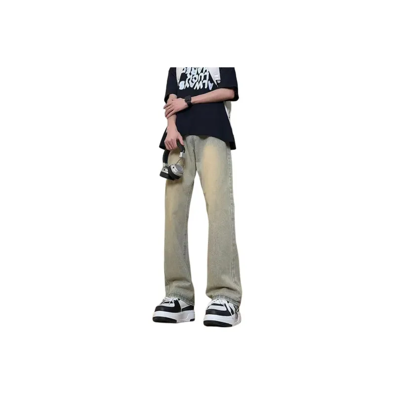 COMOWA Summer Thin Jeans Unisex Black-12