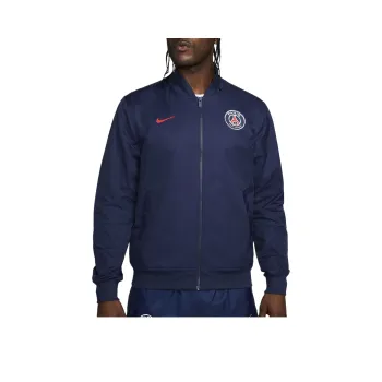 Nike Paris Saint Germain FW24 Jackets Coats Men's Marine Blue