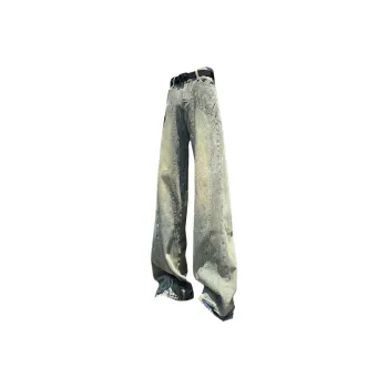 ZYKY Jeans Unisex Yellow Mud