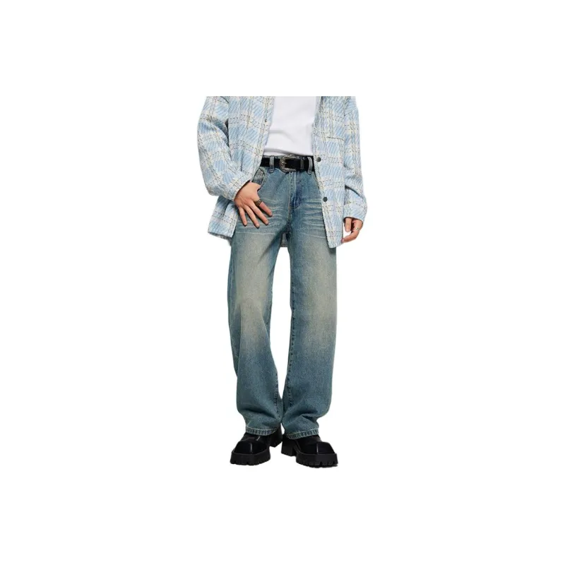 JFU Jeans Men Turkey Blue-0
