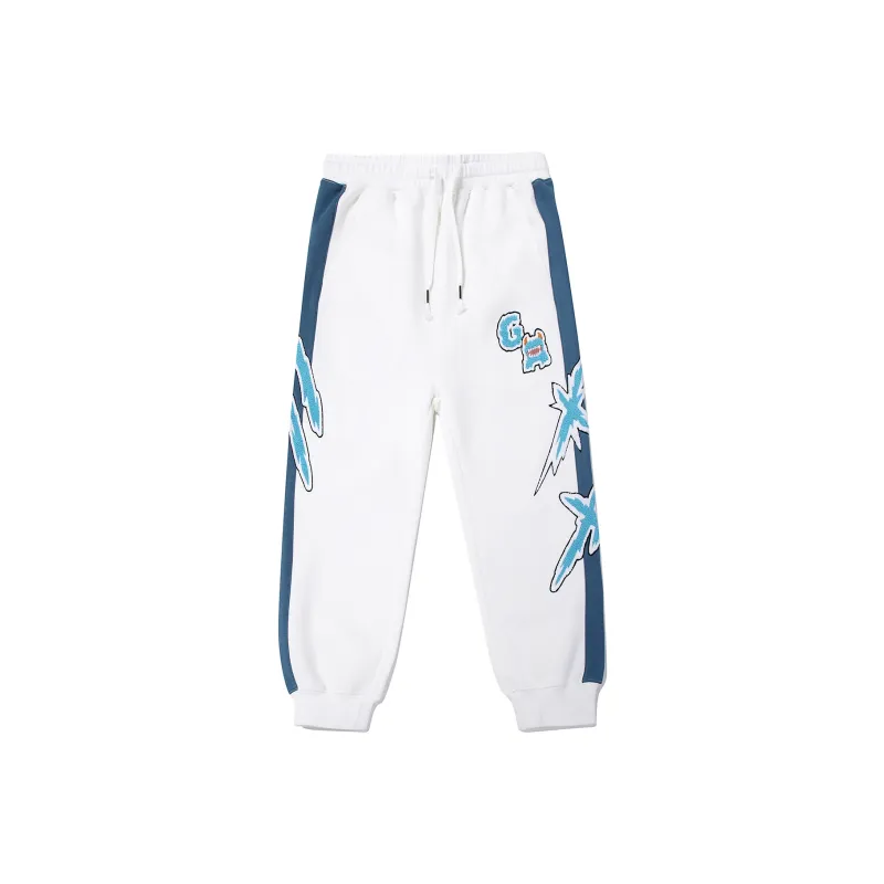 Guuka Knitted Sports Pants Men's White-0