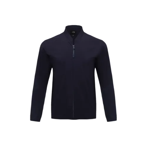 LI NING 1990 Jackets Coats Men's Outer Space Blue