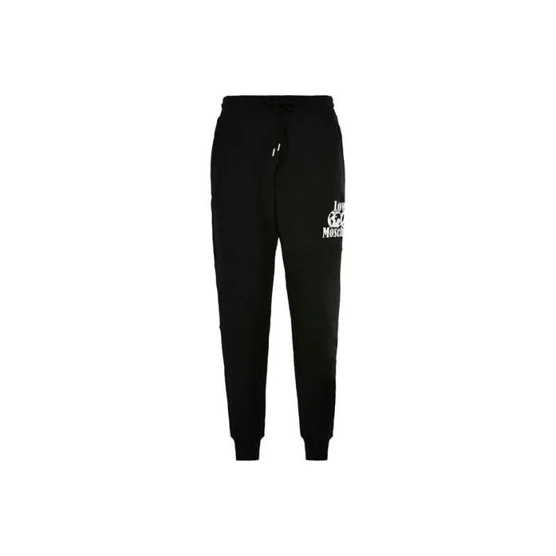 MOSCHINO Knitted Sweatpants Men Black-0