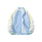Light Blue & Apricot