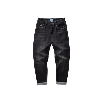 FAIRWHALE Jeans Men 002 Black Gray