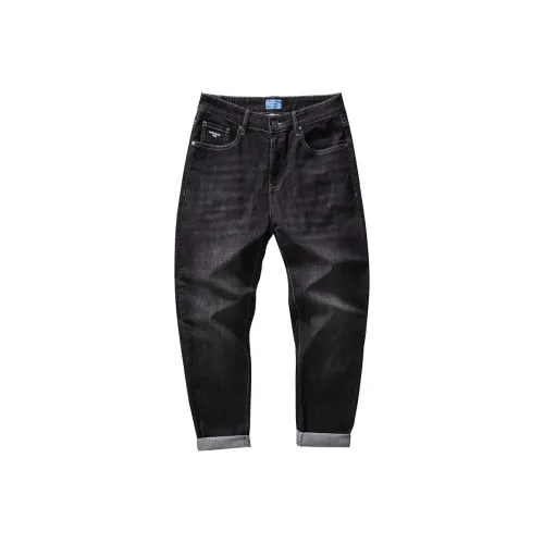 FAIRWHALE Jeans Men 002 Black Gray
