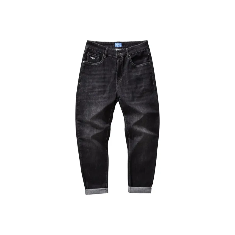 FAIRWHALE Jeans Men 002 Black Gray-0