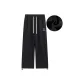Black (Fleece-Lined and Thickened)