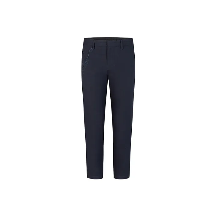 DAVID NAMAN SS22 Casual Pants Men's Navy Blue-0