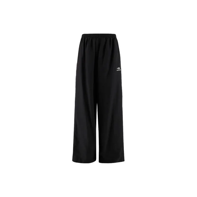 Balenciaga Knitted Sweatpants Men Black-0