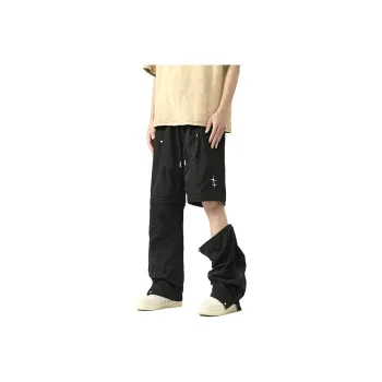 MEIPIN TANG Cargo Pants Unisex Black