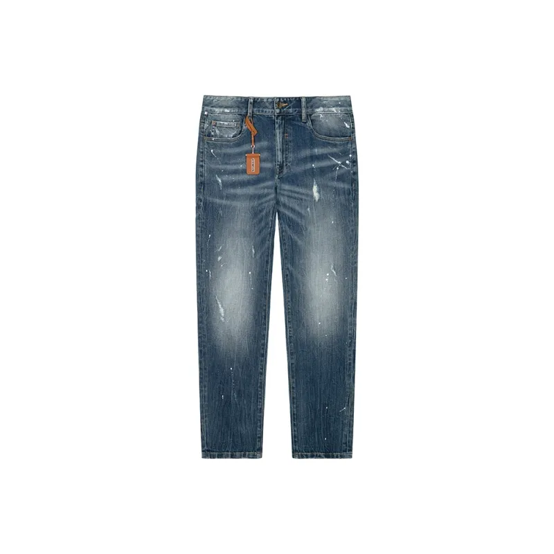 DAVID NAMAN Jeans Men Denim Blue-0