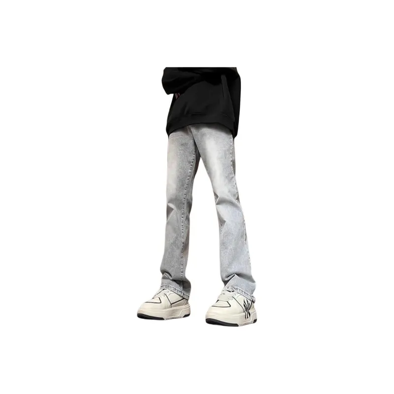 COMOWA Summer Thin Jeans Unisex Black-8