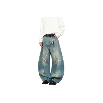 FASTFISH Jeans Unisex Blue
