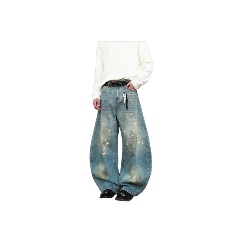 FASTFISH Jeans Unisex Blue-0