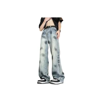 NEAR HERE Jeans Unisex Blue
