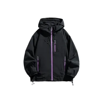 UNIWOLF Jackets Coats Unisex Night Purple