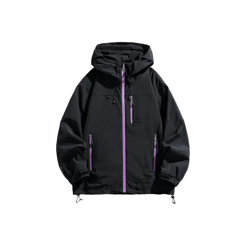 UNIWOLF Jackets Coats Unisex Night Purple-2