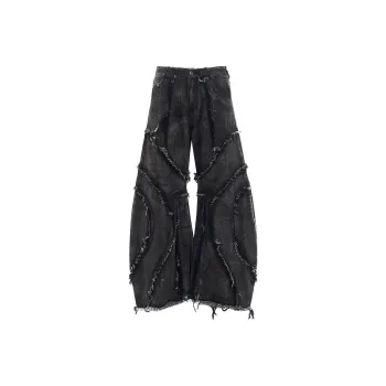 START EXCEED END Jeans Unisex Black Pants