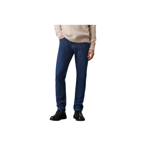 CALVIN KLEIN Jeans Europe Version Men's Medium Blue Washed