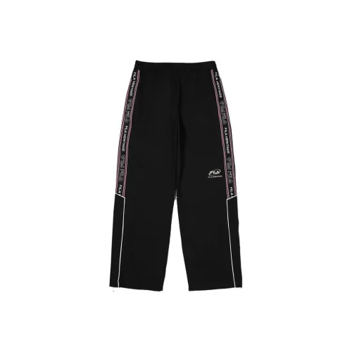 FILA Knitted Sweatpants Unisex Black
