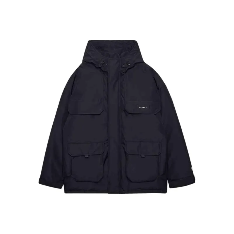 New Era FW24 Down Jacket Unisex Black-0