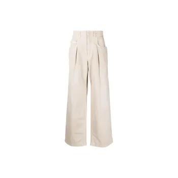 ISABEL MARANT Lemony Wide-leg Jeans