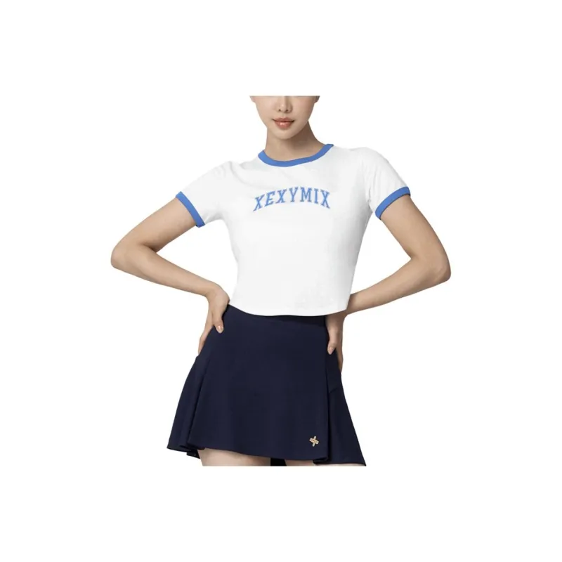 XEXYMIX T Shirt Women's Ivory White-1