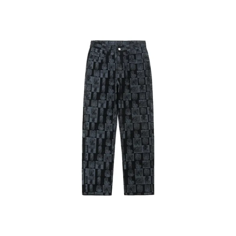 UNTILWERICH Jeans Unisex Dark Gray-0